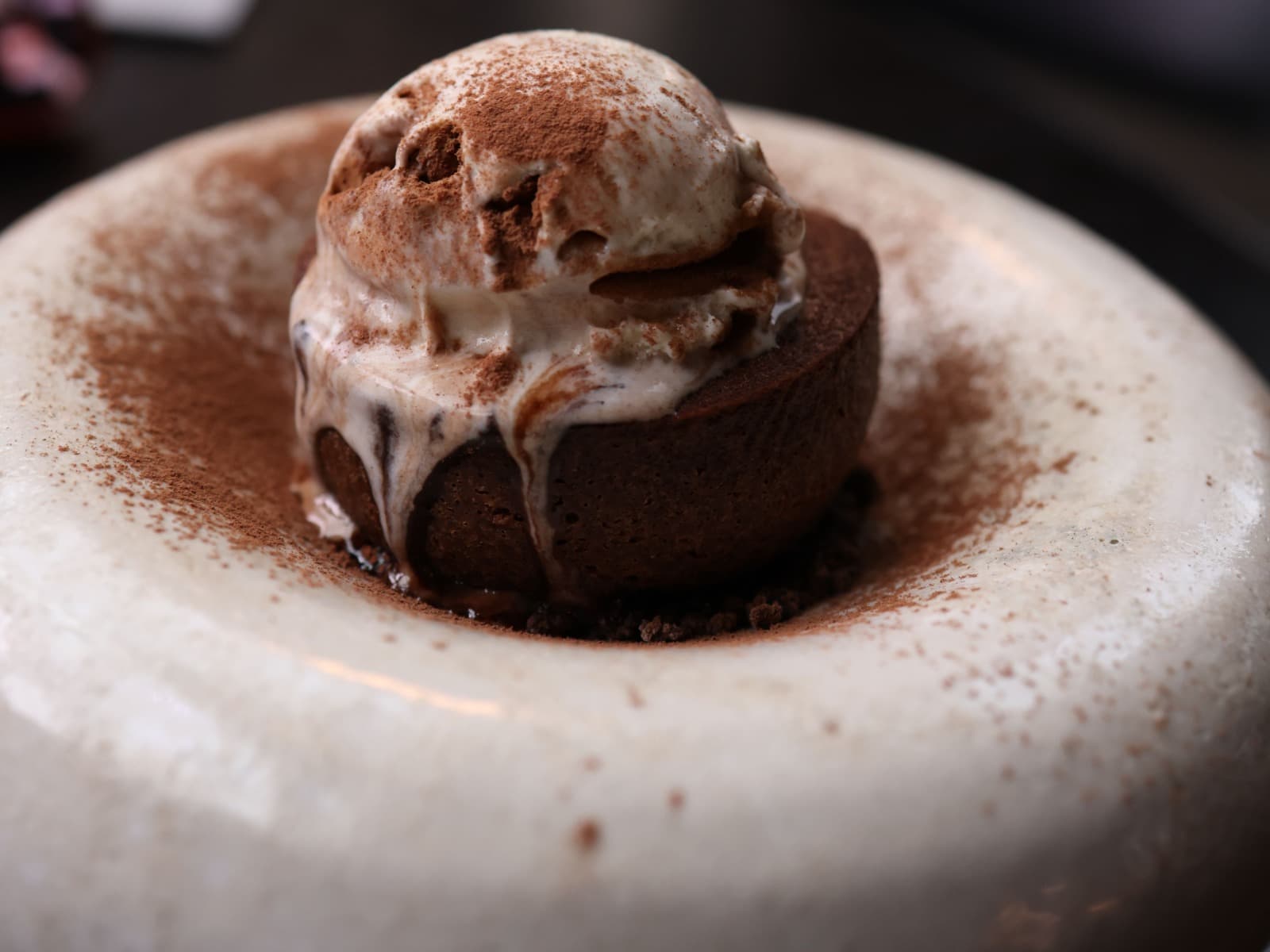 Petit Gateau com Sorvete